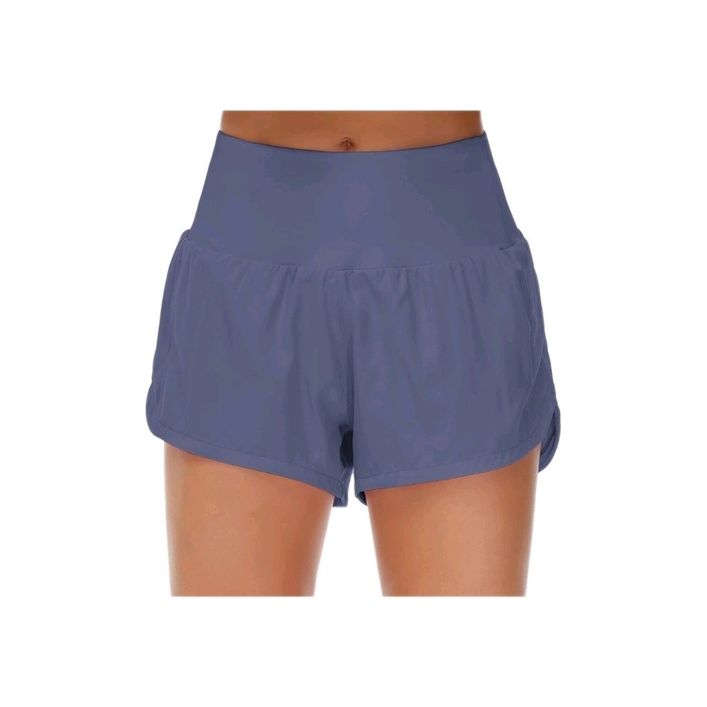 NWOT BUNDLE OF 2 Women's High-Waisted Athletic Shorts WITH LINER- SIZE SMALL - Picture 2 of 3